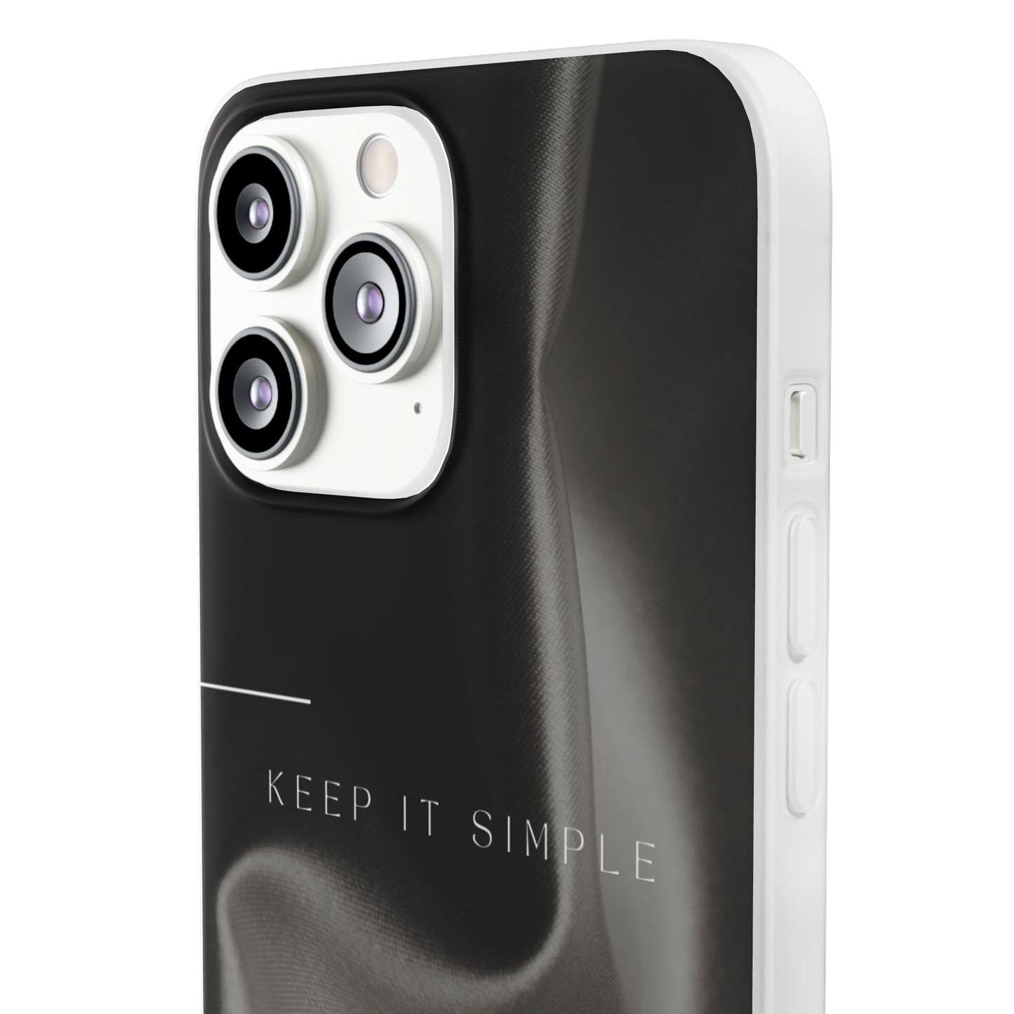 Keep It Simple Flexible Phone Cases – Compatible with iPhone 15, 14, 13, Pro, Pro Max & Plus