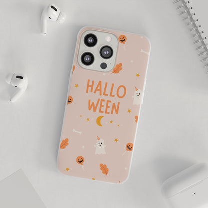 Halloween Flexible Phone Cases – Compatible with iPhone 15, 14, 13, Pro, Pro Max & Plus