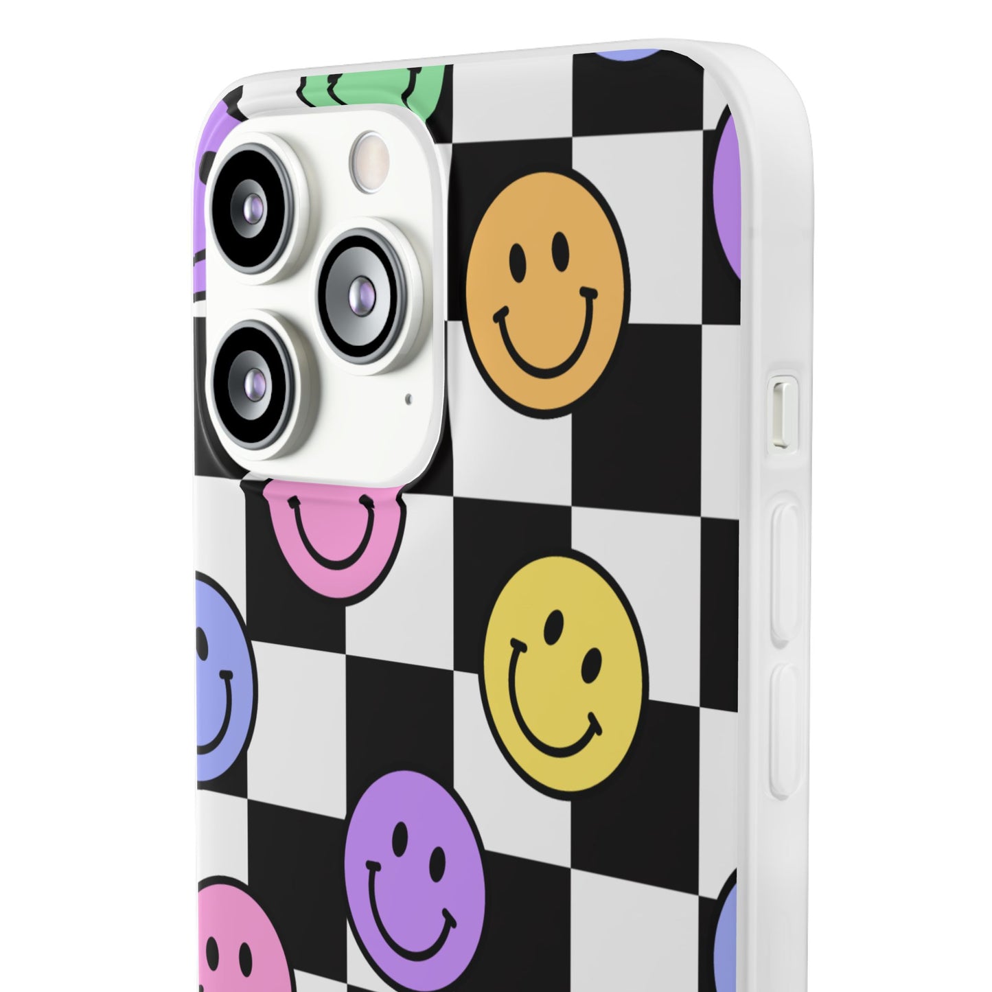 Smiley Flexible Phone Cases – Compatible with iPhone 15, 14, 13, Pro, Pro Max & Plus