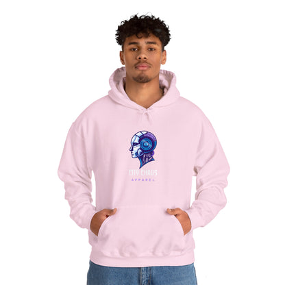 City Chaos Apparel Programmed Pain Light Pink Hoodie