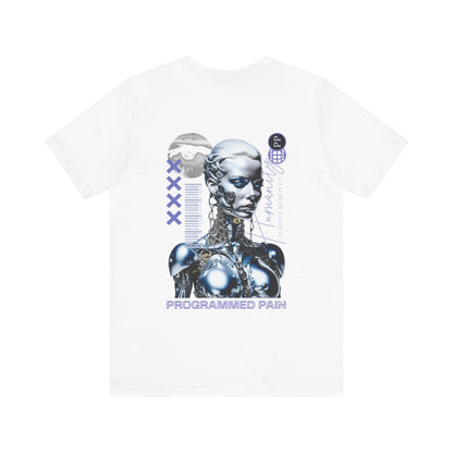 City Chaos Apparel Programmed Pain White T-Shirt