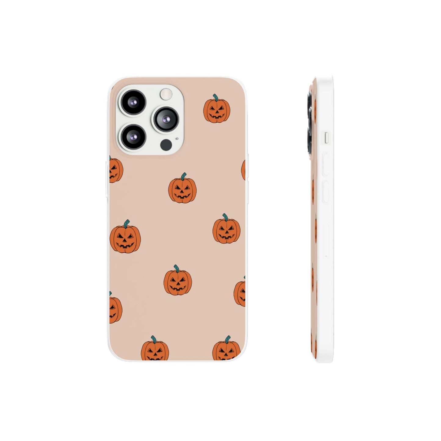 Pumpkin Flexible Phone Cases – Compatible with iPhone 15, 14, 13, Pro, Pro Max & Plus