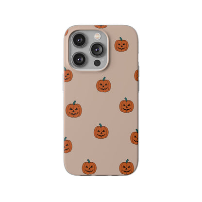 Pumpkin Flexible Phone Cases – Compatible with iPhone 15, 14, 13, Pro, Pro Max & Plus