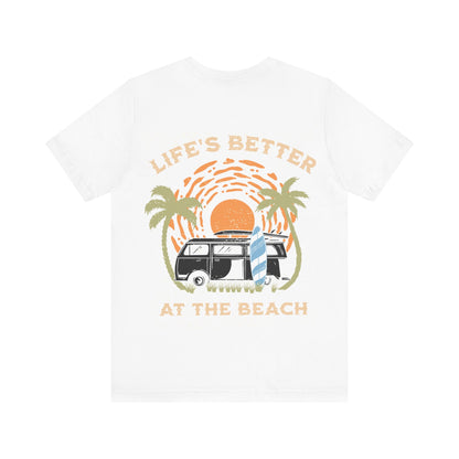 City Chaos Apparel Life is better at the beach T-Shirt