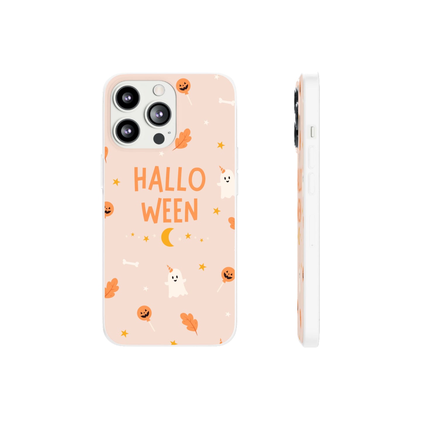 Halloween Flexible Phone Cases – Compatible with iPhone 15, 14, 13, Pro, Pro Max & Plus