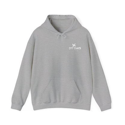 City Chaos Apparel Signature Sports Grey Hoodie