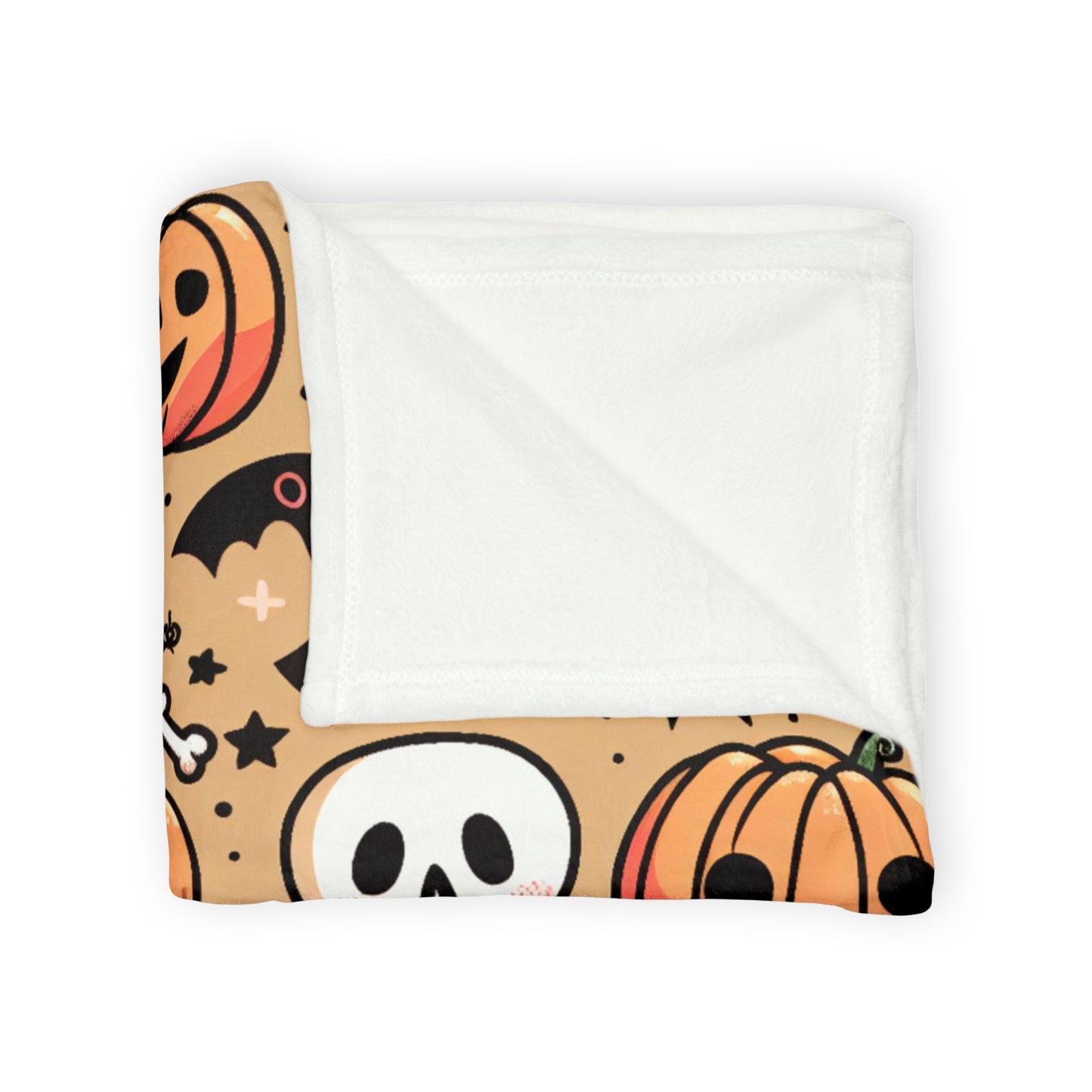 Skelly Snuggles Halloween Blanket