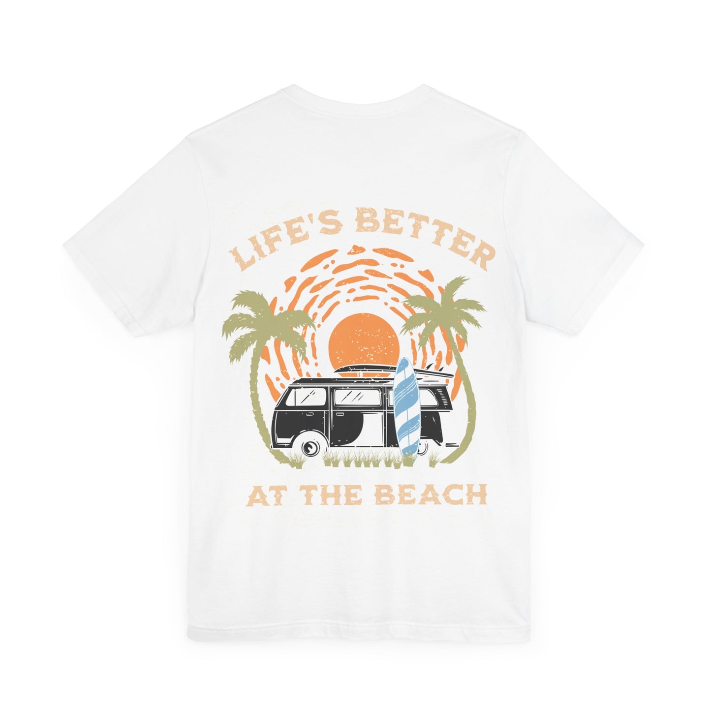 City Chaos Apparel Life is better at the beach T-Shirt