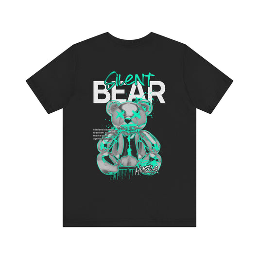 City Chaos Apparel Silent Bear Black T-Shirt