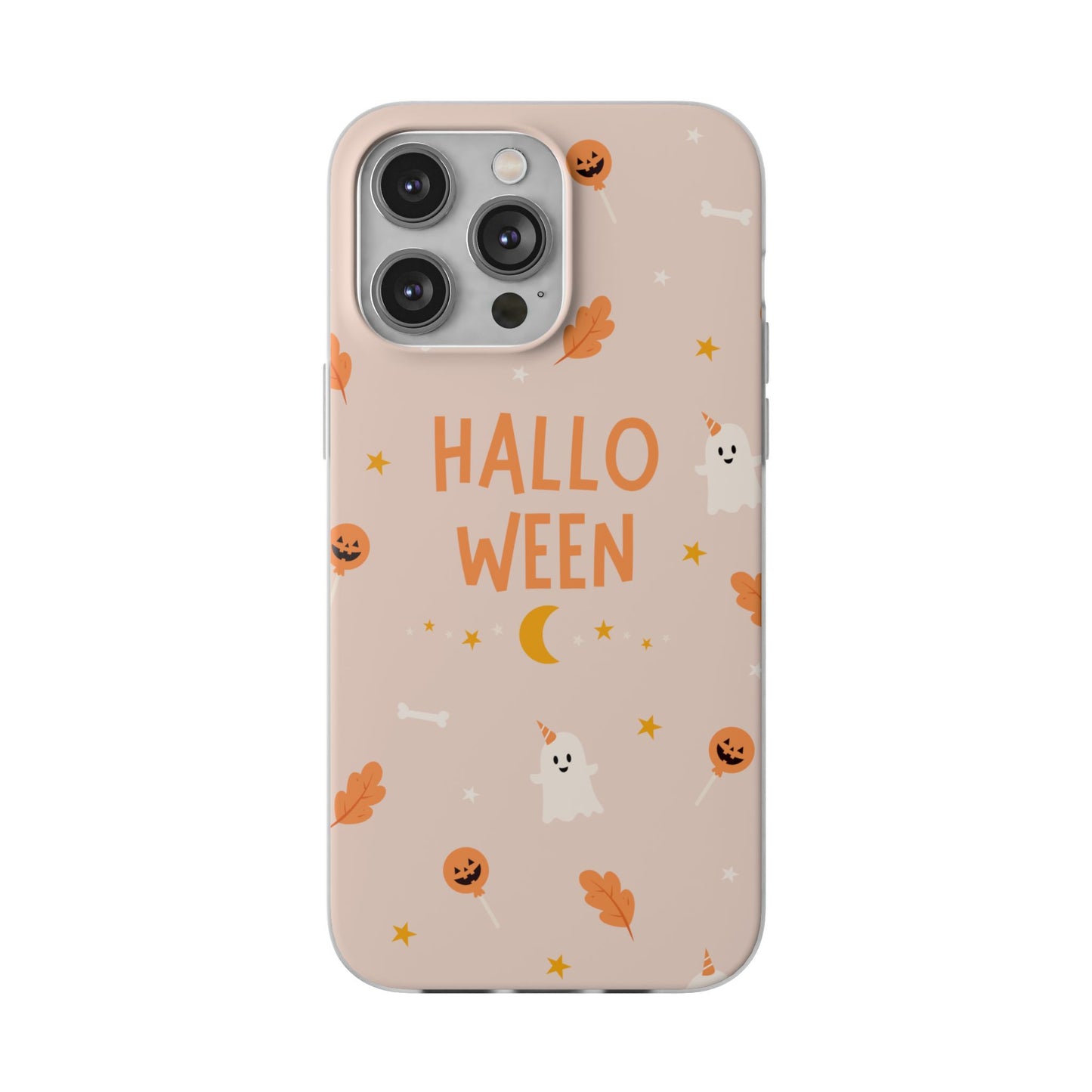 Halloween Flexible Phone Cases – Compatible with iPhone 15, 14, 13, Pro, Pro Max & Plus