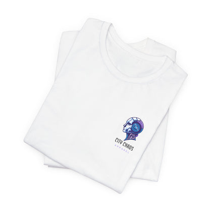 City Chaos Apparel Programmed Pain White T-Shirt